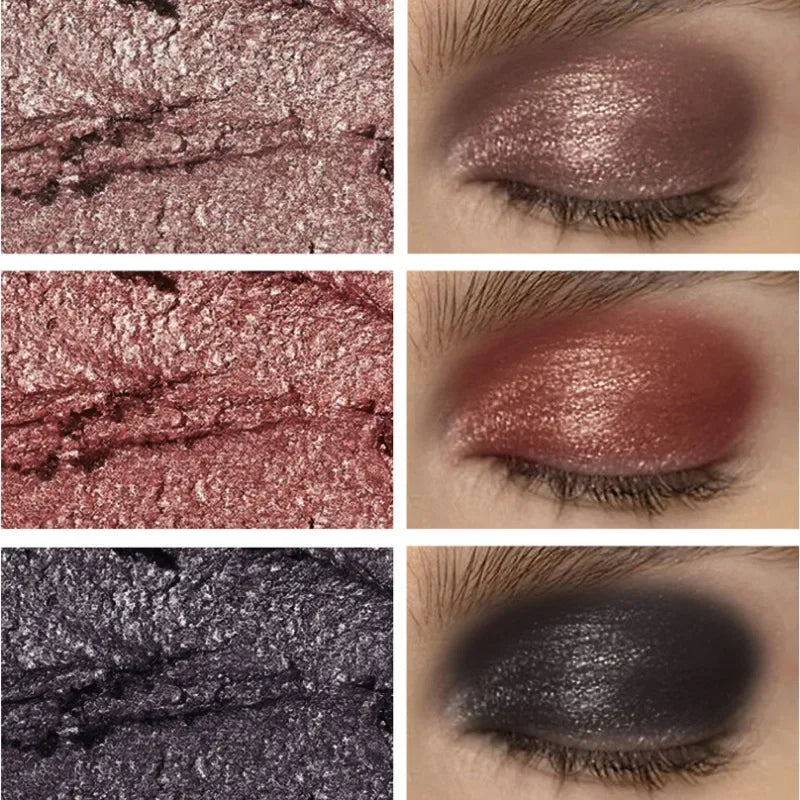 High-Gloss Pearlescent Eyeshadow Sticks: Waterproof Color Collection