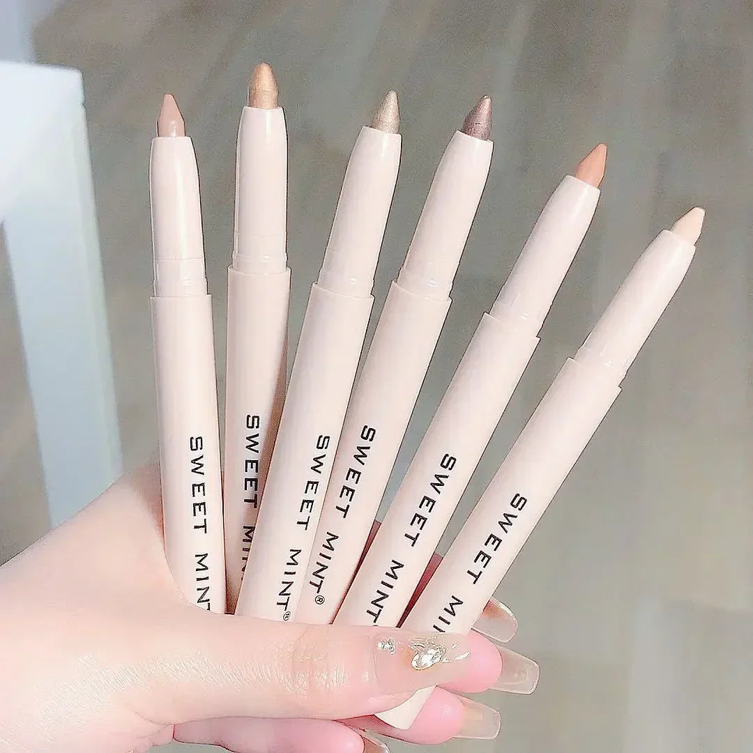 Silkworm Glow: Brightening Glitter Eyeshadow Stick