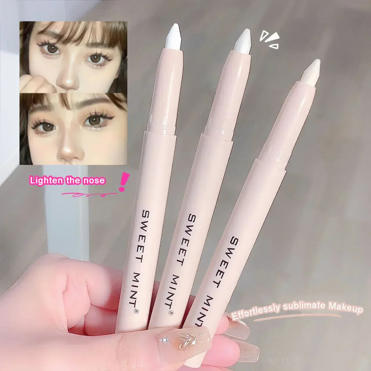 Silkworm Glow: Brightening Glitter Eyeshadow Stick