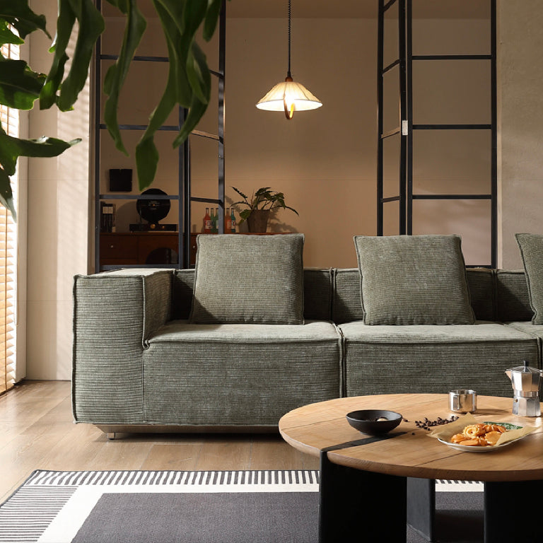 Compressible Block Sofa