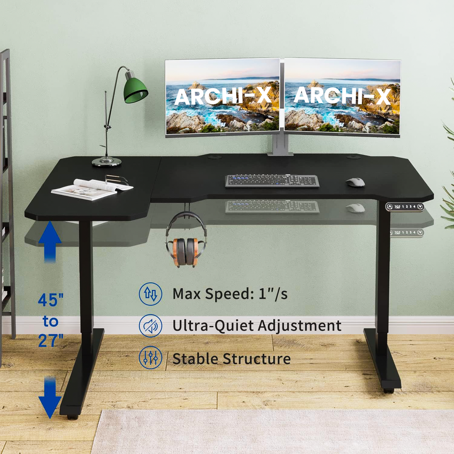 Electric Height Adjustable Standing Desk