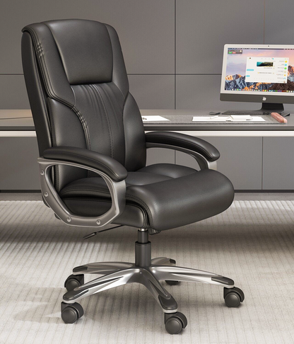 Classic PU Padded Pure-Soft Office Chair PU Padded