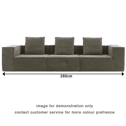 Compressible Block Sofa