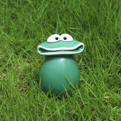 Frog Statues for Garden Big Mouth Frog Statues Waterproof Handmade,Outdoor Frog Decoration Garden Frog Statues Suitable for Decorating Courtyards, Balconies, and Lawns - Animal Gardening Gifts