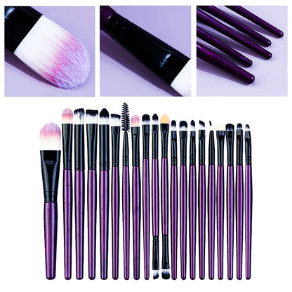 20-Piece Professional Makeup Brush Set