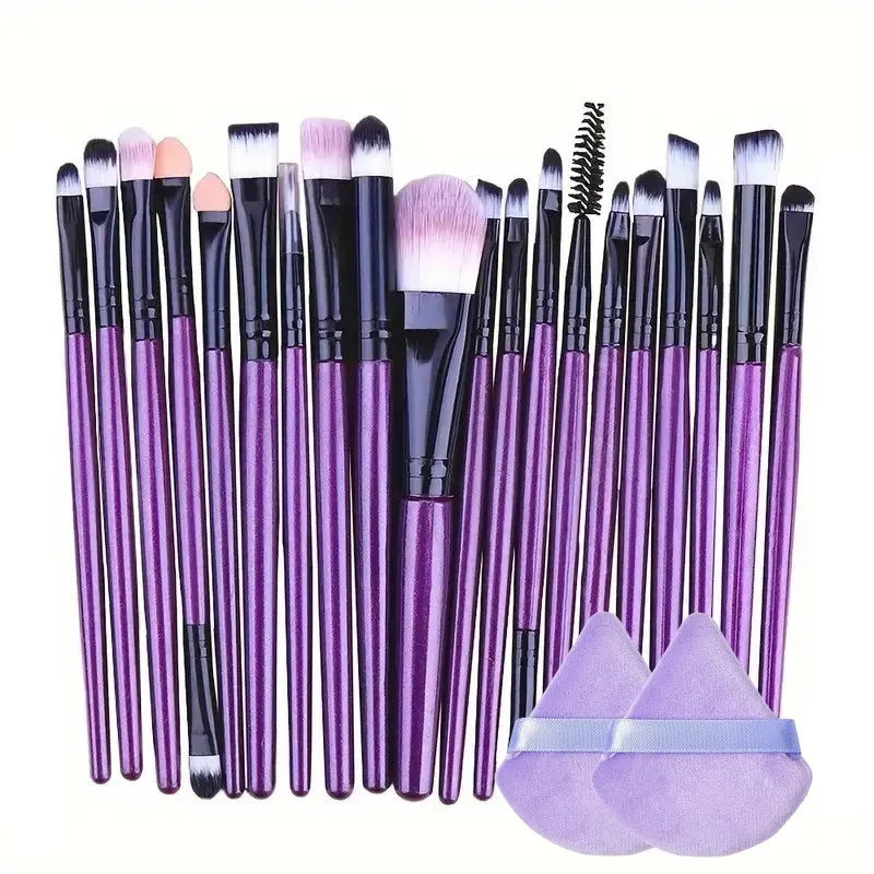 20-Piece Professional Makeup Brush Set