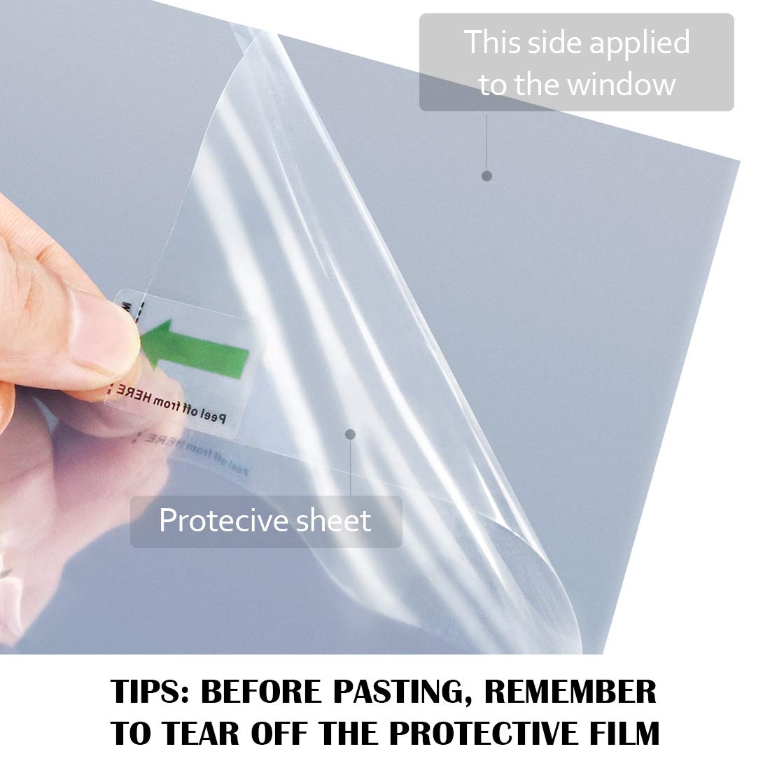 【Last Day Sale 50% Off】- 100% Privacy Window Film