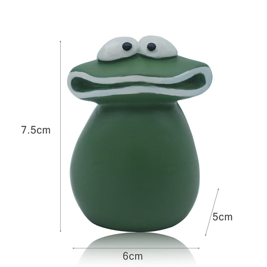 Frog Statues for Garden Big Mouth Frog Statues Waterproof Handmade,Outdoor Frog Decoration Garden Frog Statues Suitable for Decorating Courtyards, Balconies, and Lawns - Animal Gardening Gifts