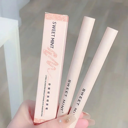 Silkworm Glow: Brightening Glitter Eyeshadow Stick