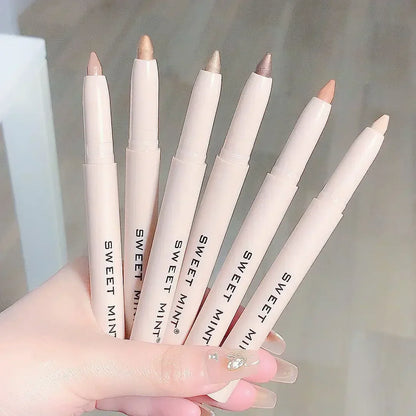 Silkworm Glow: Brightening Glitter Eyeshadow Stick