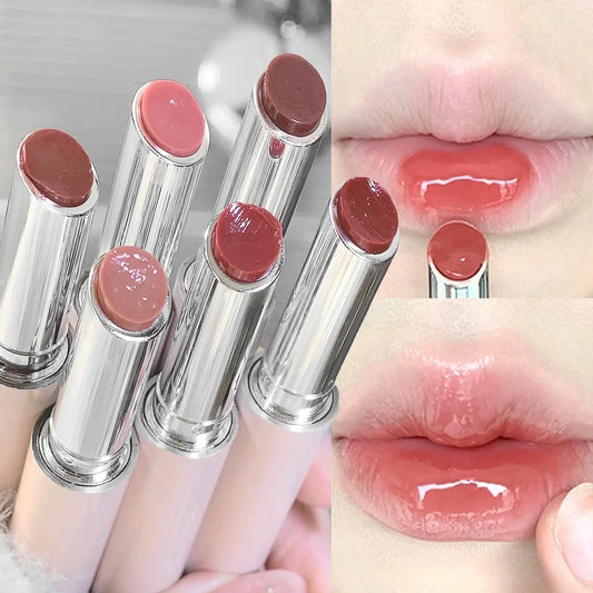 Hydrating Jelly Lip Gloss - Mirror Red & Brown Tint